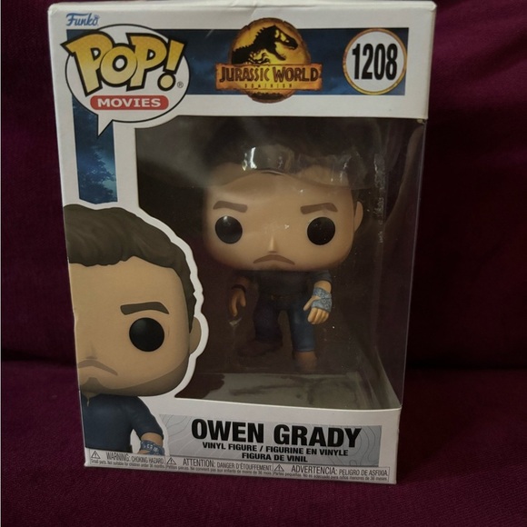 Funko Other - Funko Pop! Jurassic World Dominion Owen Grady Figure